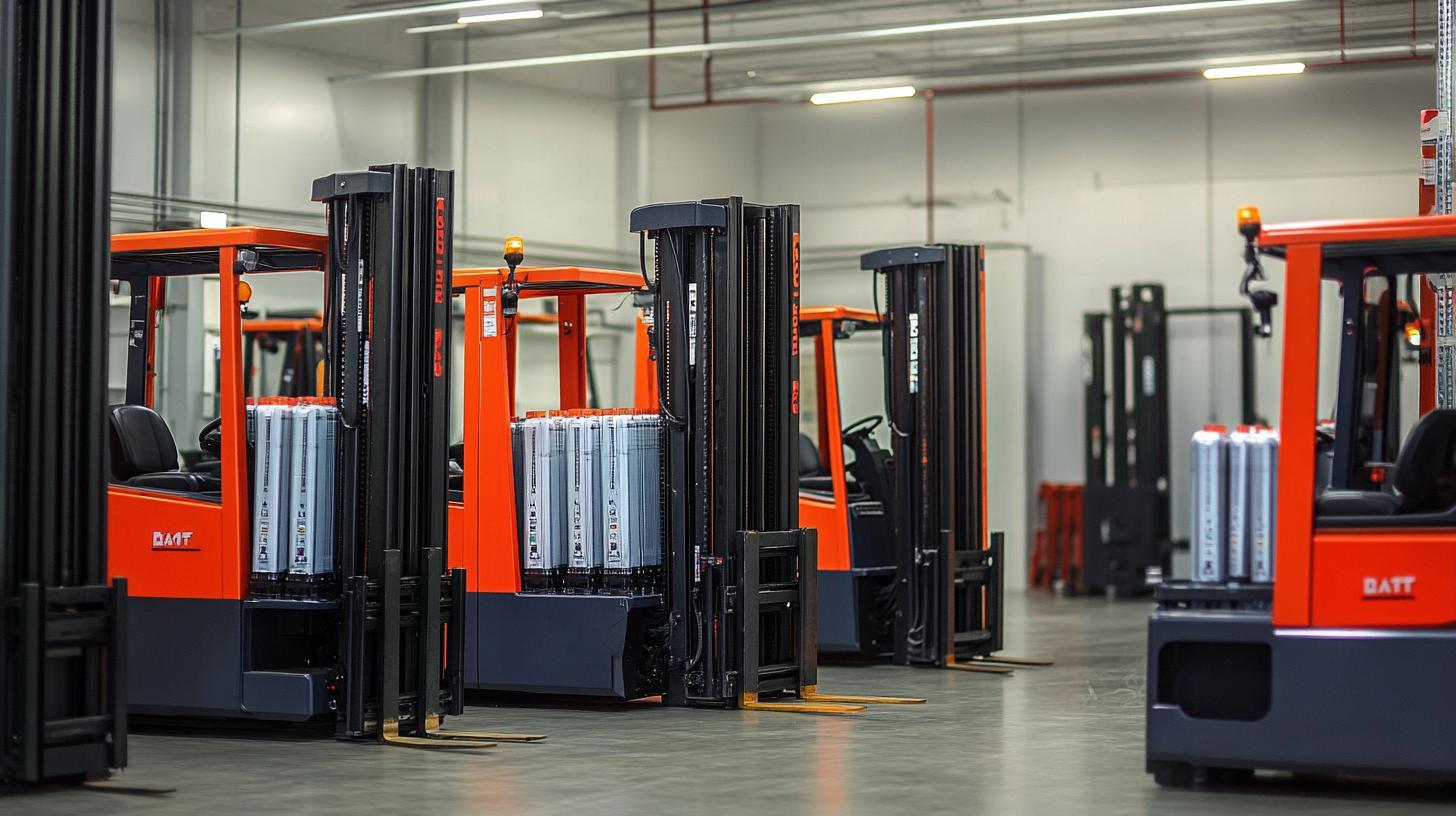Выбор тяговых аккумуляторов для погрузочной техники