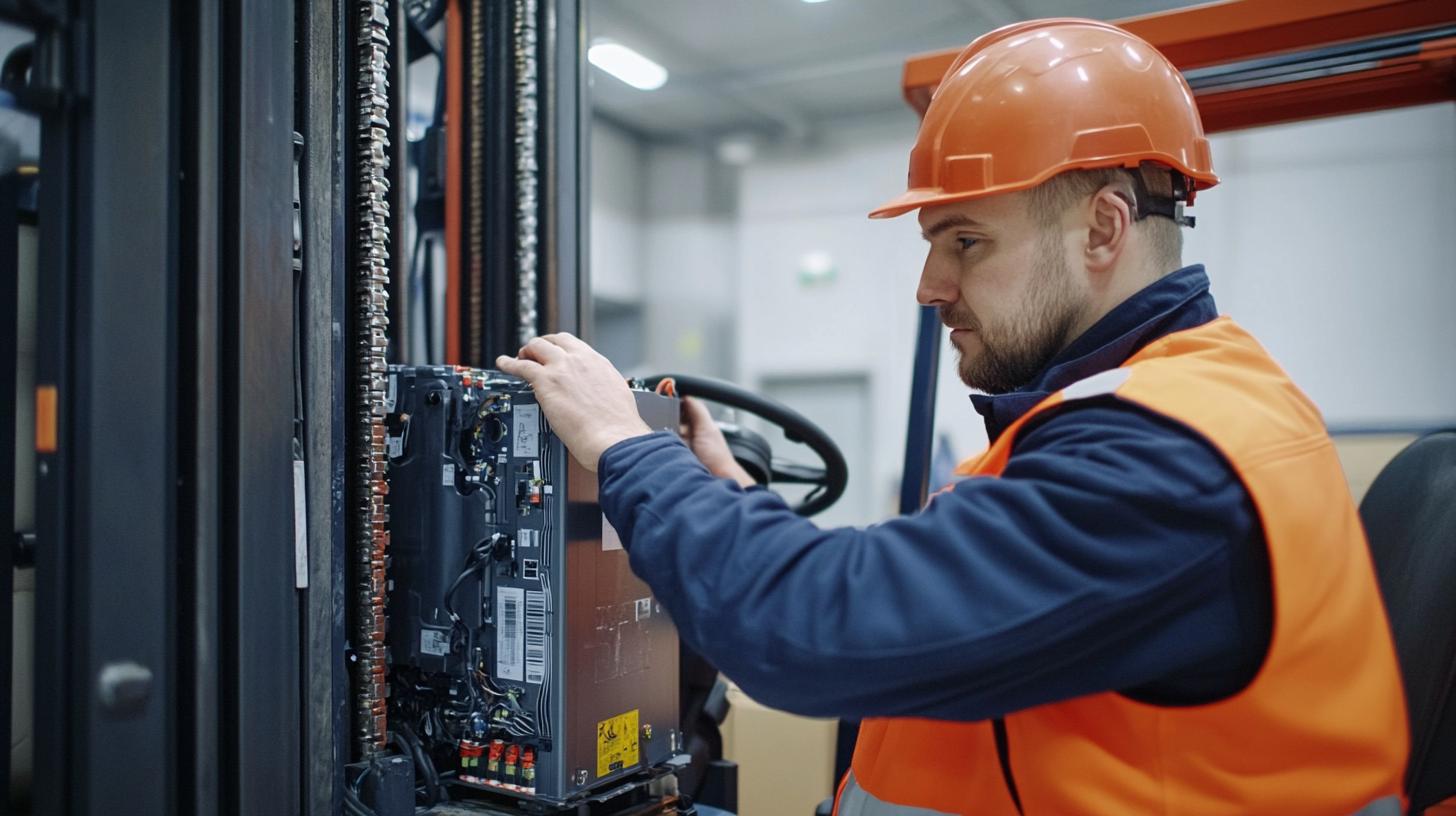 Выбор тяговых аккумуляторов для погрузочной техники