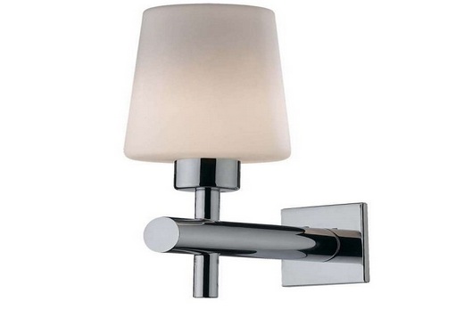 Якщо для ванної кімнати вибрати світильник подібного типу, то прийдеться встановлювати додаткові джерела світла