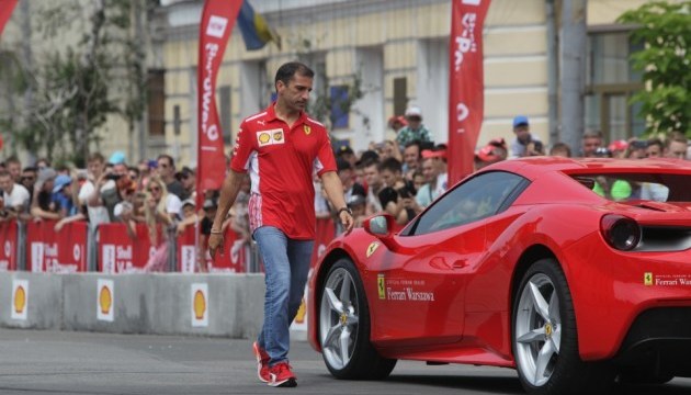 Шоу від Shell за участю команди Scuderia Ferrari Формули 1