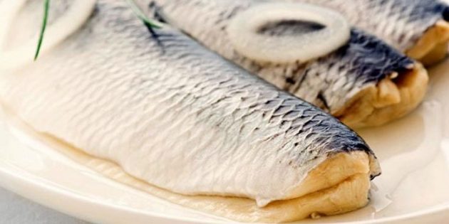 Як засолити оселедець з гірчицею