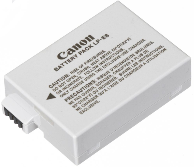 Акумулятори для фото- та відеокамер