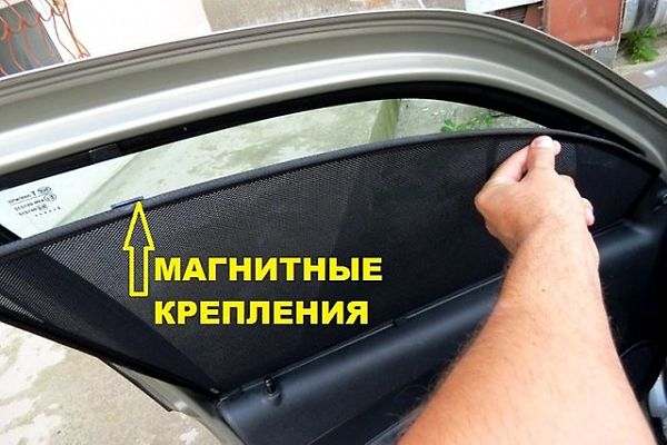 Існують наступні способи установки каркасних автошторок: