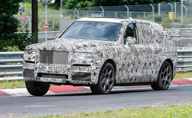 Таким чином, джип Роллс-Ройс має всі шанси отримати регульовану пневмоподвеску коліс, яка підлаштовується під рельєф місцевості
