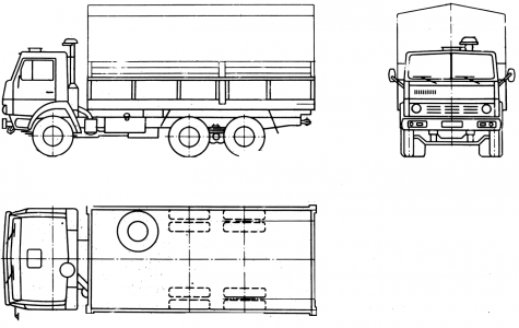 КамАЗ-5320 - це одна з найбільш популярних моделей, плюс вона є однією з перших, що з'явилися представників лінійки вантажних автомобілів Камського заводу