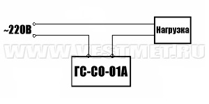 У модифікації ГС-СО-01А можливе підключення до газового сигналізатора зовнішніх комутованих пристроїв