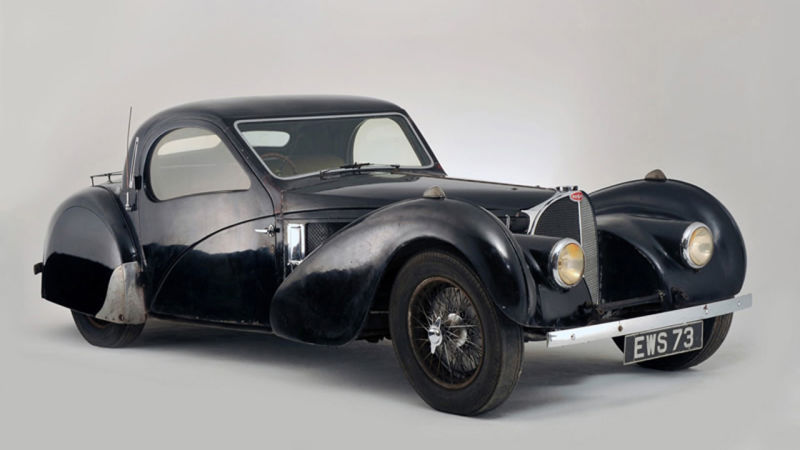 Це купе Bugatti Type 57S Atalante 1937 року створено на замовлення засновника клубу британських гонщиків Ерла Хоува