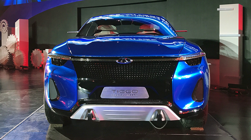 Всесвітній дебют прототипу купе-кроссовера   Chery   відбудеться 19 квітня на Шанхайському автосалоні