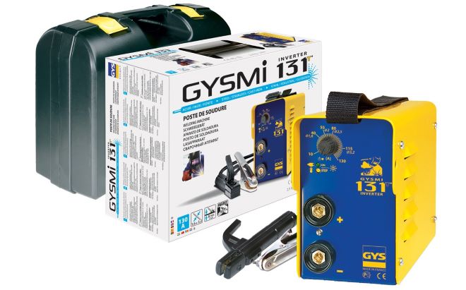Зручність застосування апарату моделі Gysmi 131 в умовах домашньої майстерні або на присадибній ділянці забезпечується простотою його налаштування і обслуговування