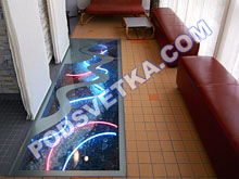 неонове підсвічування підлоги