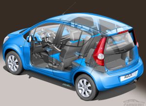 Opel Agila B була представлена ​​публіці в 2007 році на Франкфуртській автомобільній виставці, проте продажі почалися тільки навесні 2008 року