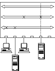 Програмне приписування порту сегменту часто називають статичної чи конфігураційної комутацією