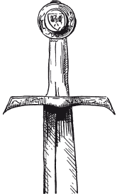 Фрагмент зображення сера Роберта де Септванса, Чарт, Кент, 1306 р