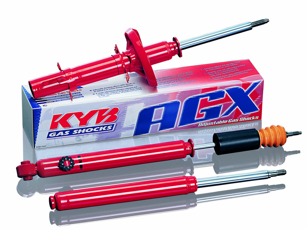 AGX - регульовані двотрубні газові амортизатори, стійки підвіски і картриджі